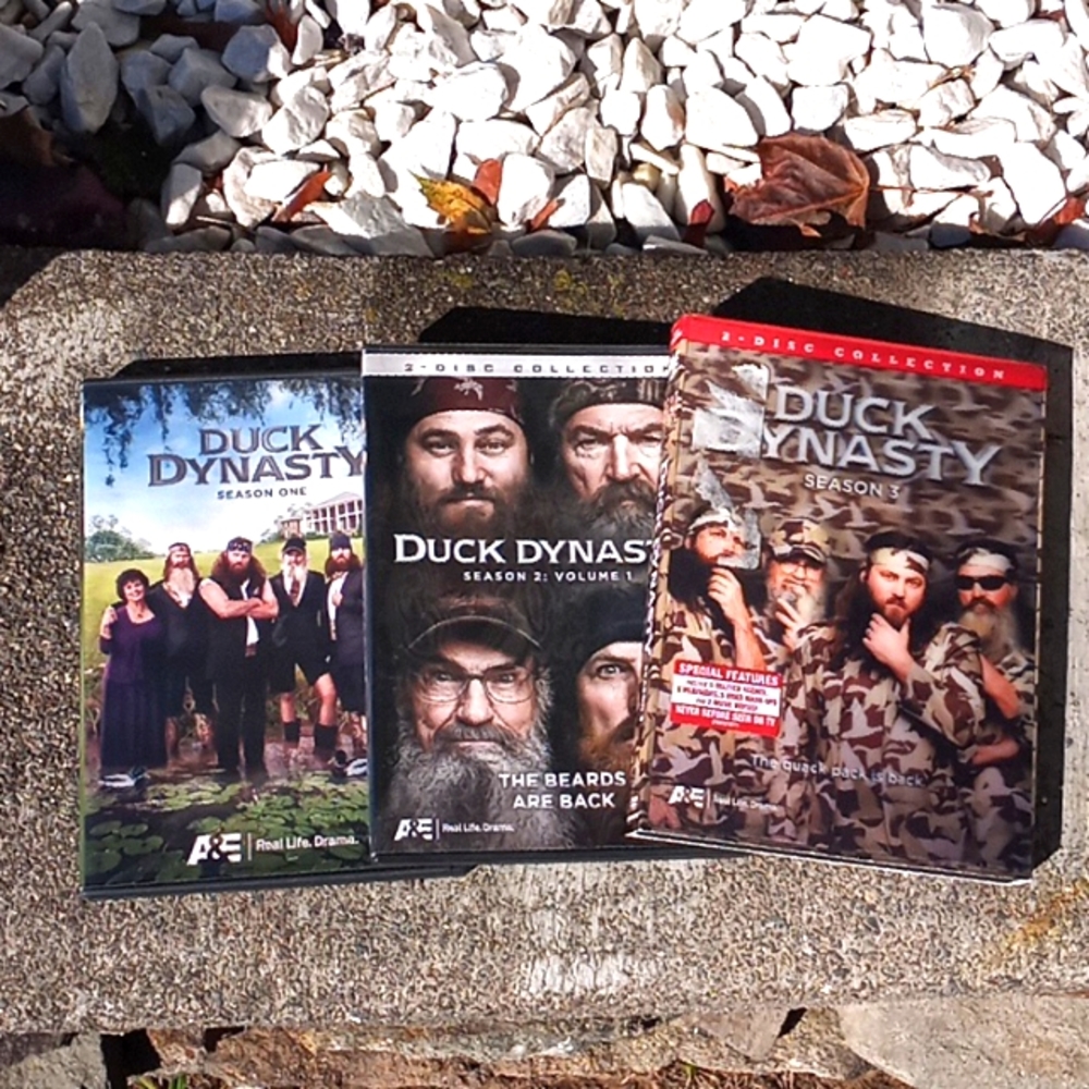 Duck Dynasty Video DVD Lot of 3 Seasons 1, 2 and 3